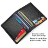 New leather driver's license storage card case, ultra-thin card holder, multi-position driver's license protection case, women's thin, men's wholesale Application Scenario